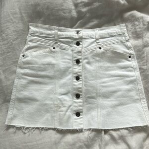 Rails Canyon Skirt - Salt White